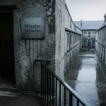 Ancienne prison lyon a visiter : cour de la prison de Montluc