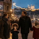Nouvel an a Lyon en famille : balade près de Bellecour et Fourvière
