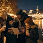 Nouvel an à Lyon en famille sur les quais de la Saône, réveillon du 31 décembre