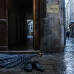 Quoi faire à Lyon quand il pleut : traboule du Vieux Lyon sous la pluie, parapluie et pavés humides