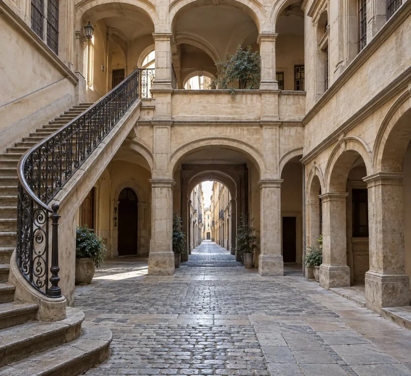 Traboule à découvrir pendant une visite du Vieux Lyon en famille