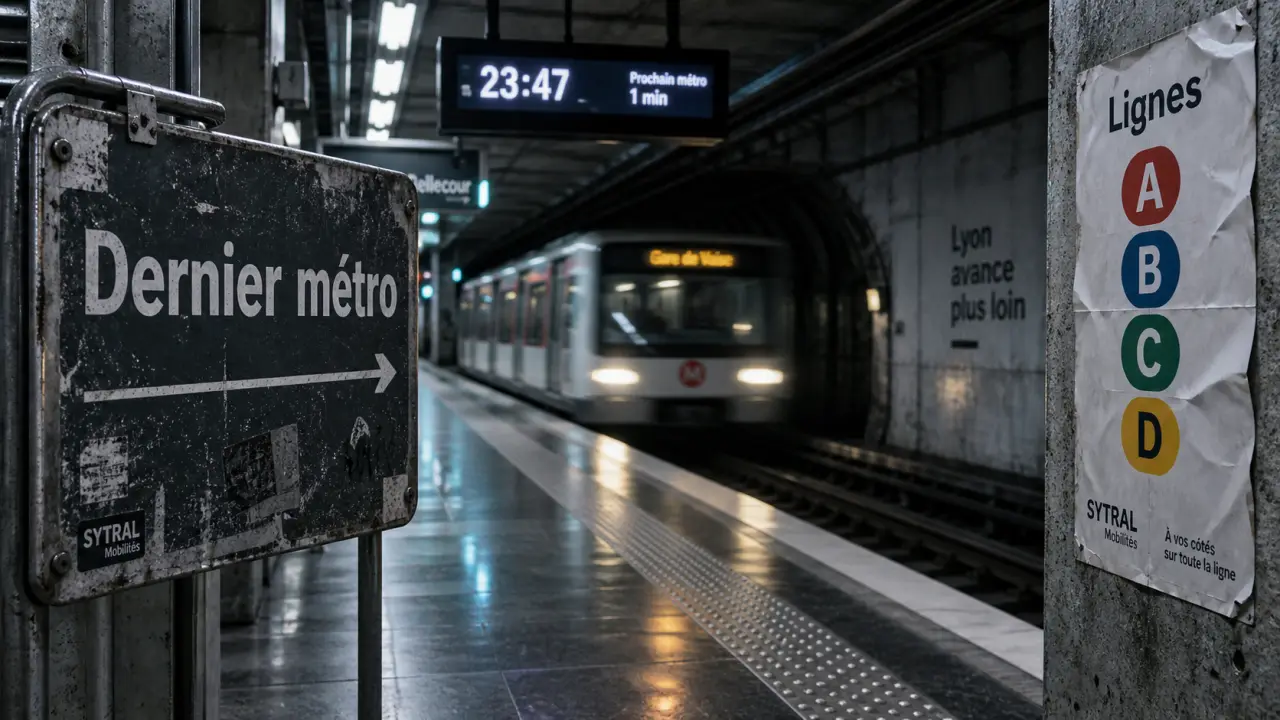 Horaire métro Lyon week-end, dernier métro et lignes
