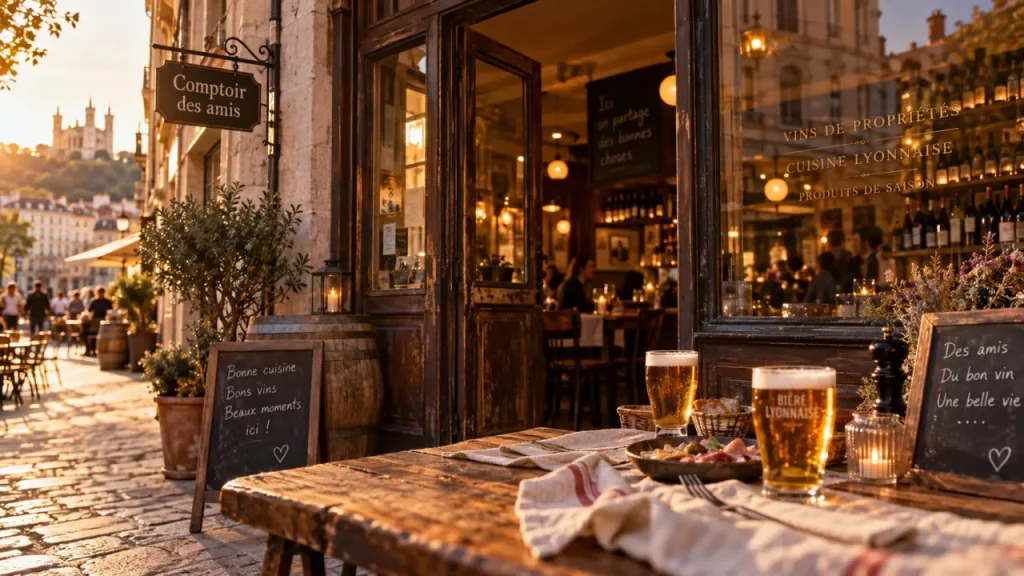 La famille restaurant lyon : comptoir convivial à la Croix-Rousse