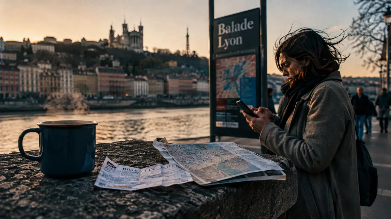 Lyon aujourd'hui quoi faire : balade au bord de la Saône