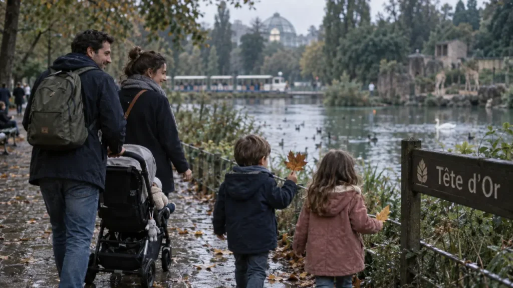 Que faire dimanche à Lyon en famille au Parc de la Tête d’Or : famille au parc
