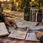 Sortie famille week end : pique-nique, plan B sur ticket, carnet et gourdes