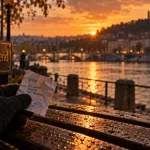 Sortie week end lyon : quai du Rhône à Lyon, coucher du soleil