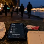 Sorties lyon : smartphone, métro et ticket pour choisir votre soirée