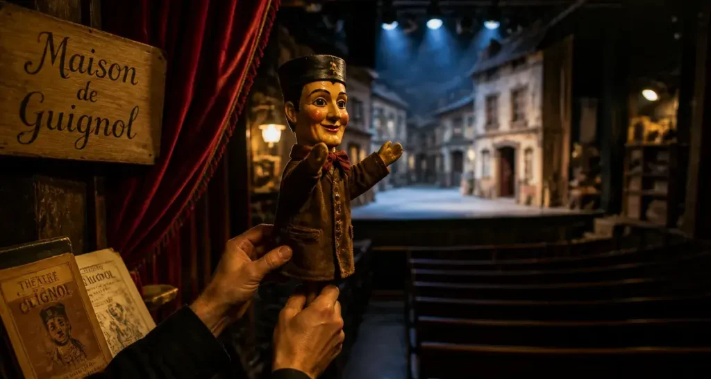 Spectacles guignol lyon : marionnette à la Maison de Guignol à Lyon