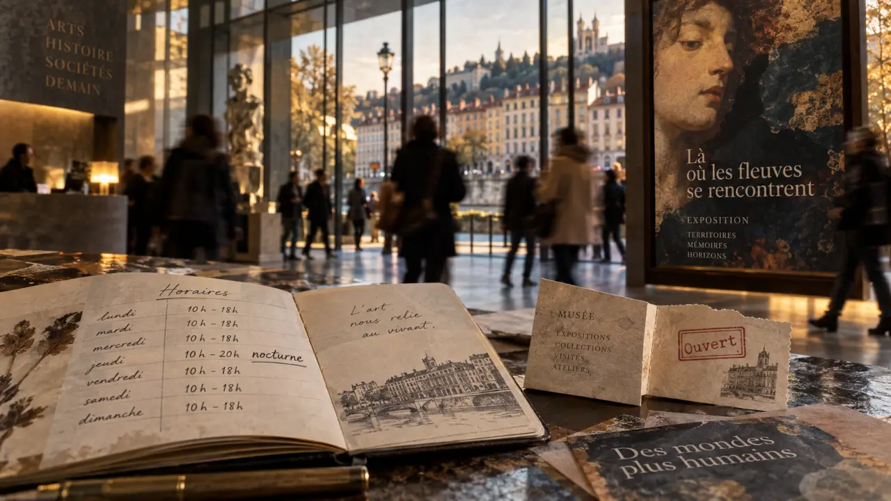 Musées ouverts lyon : lundi au musée, ticket ouvert